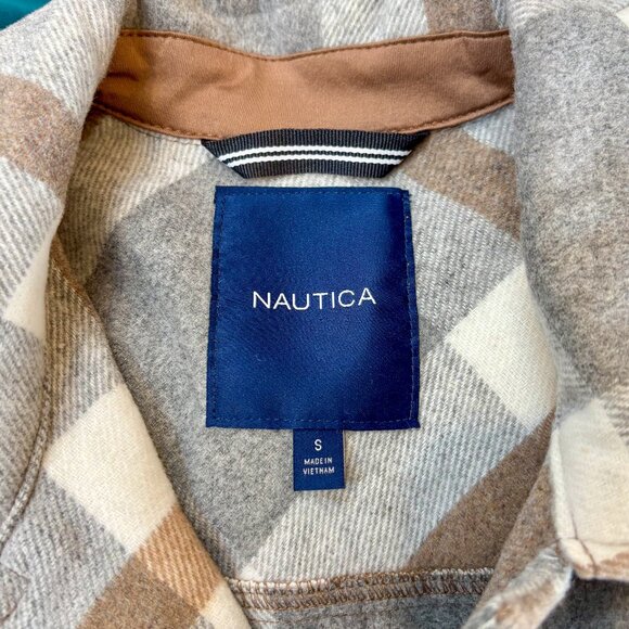 Nautica Plaid Women's Shacket - Size: S - Picture 3 of 5